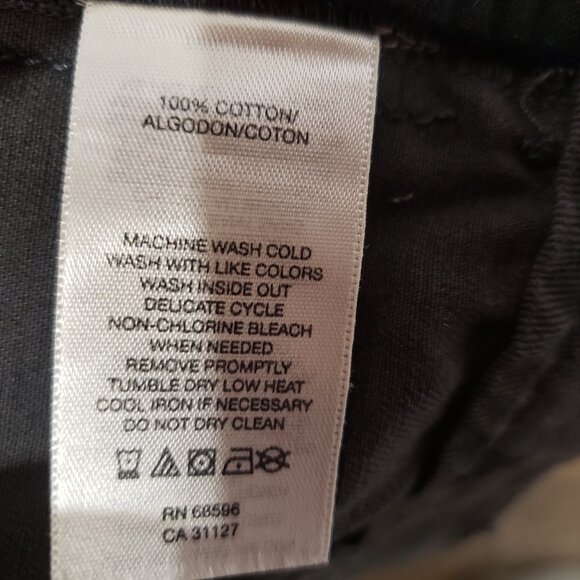 DKNY Women's M Jean Jacket Moto Bomber Gray Camo Cotton - Picture 7 of 7